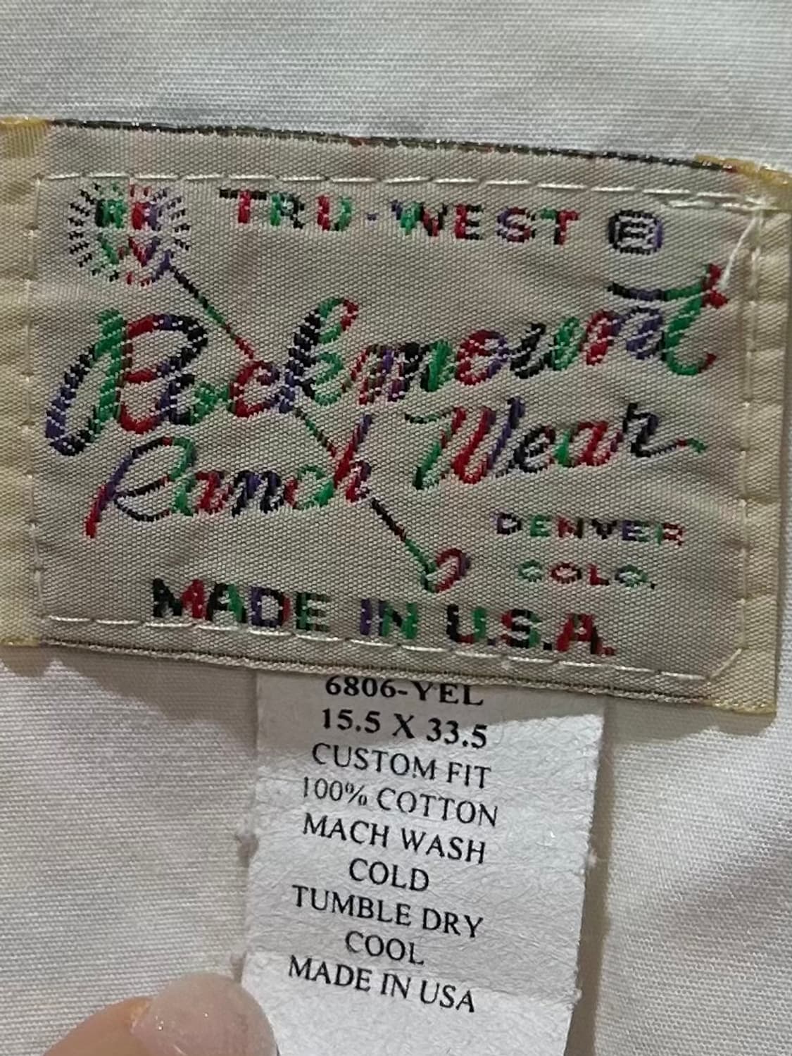 ROCKMOUNT RANCH WEAR floral westernshirt 상품이미지3