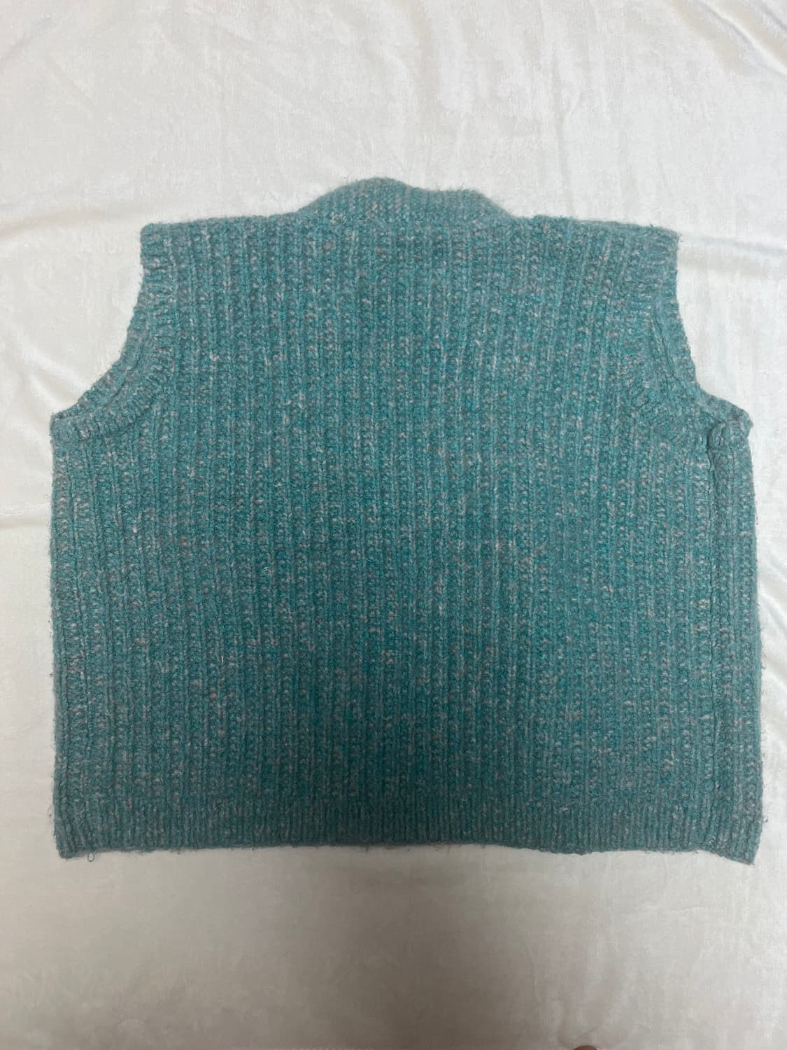 민트색 니트 handmade 가디건 상품이미지2