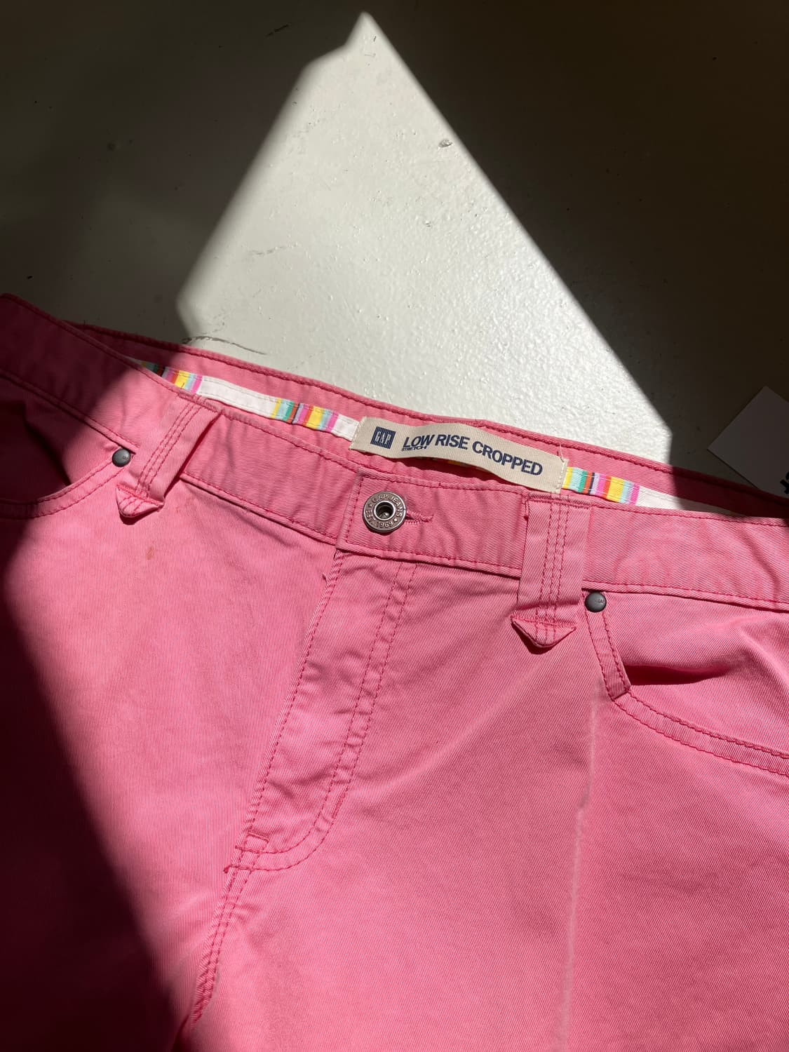 GAP Low Rise Cropped 팬츠 34 상품이미지3