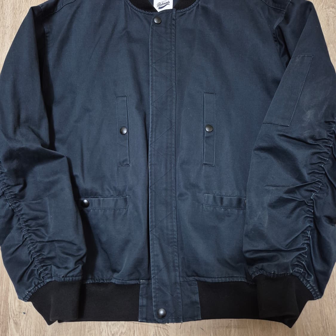 파르티멘토 코튼 블루종 봄버자켓 M(95) 상품이미지3