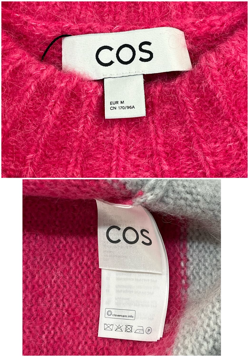 코스 스트라이프 니트 핑크 M #csz3309 상품이미지3