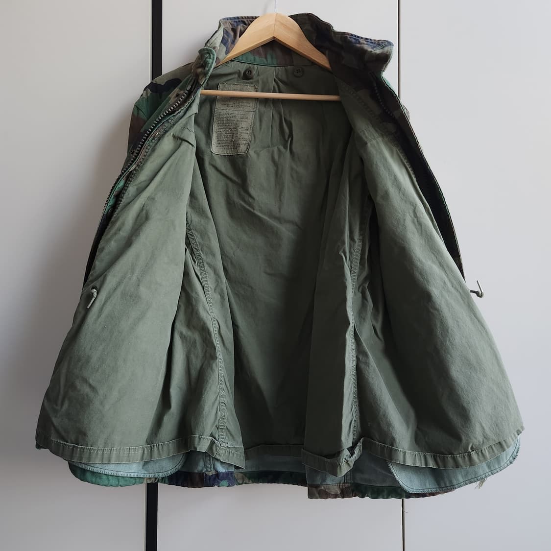 M65 우드랜드 필드자켓 미디움숏 상품이미지3