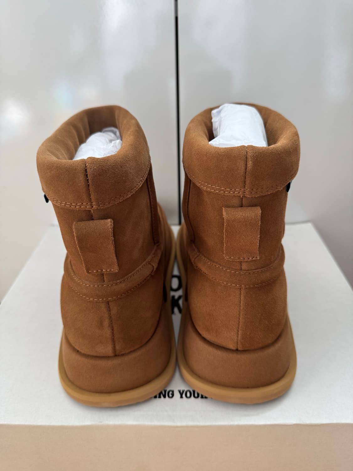 논파킹X킨치 N - ROAD BOOTS 브라운 상품이미지3