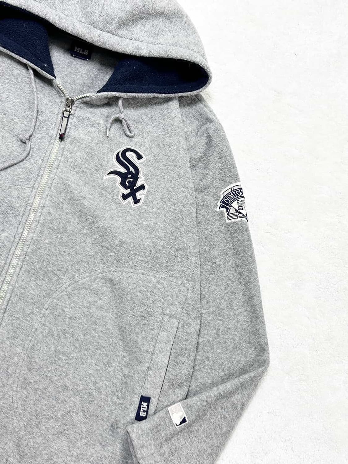 MLB 화이트삭스 그레이 플리스 자켓 상품이미지7