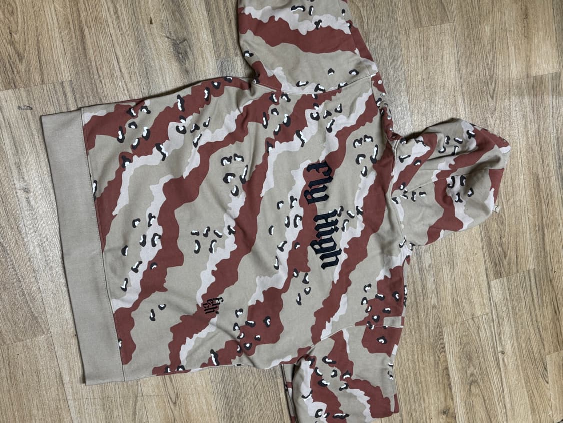 패치선데이 우드랜드카모 리벳 후드집업 상품이미지2