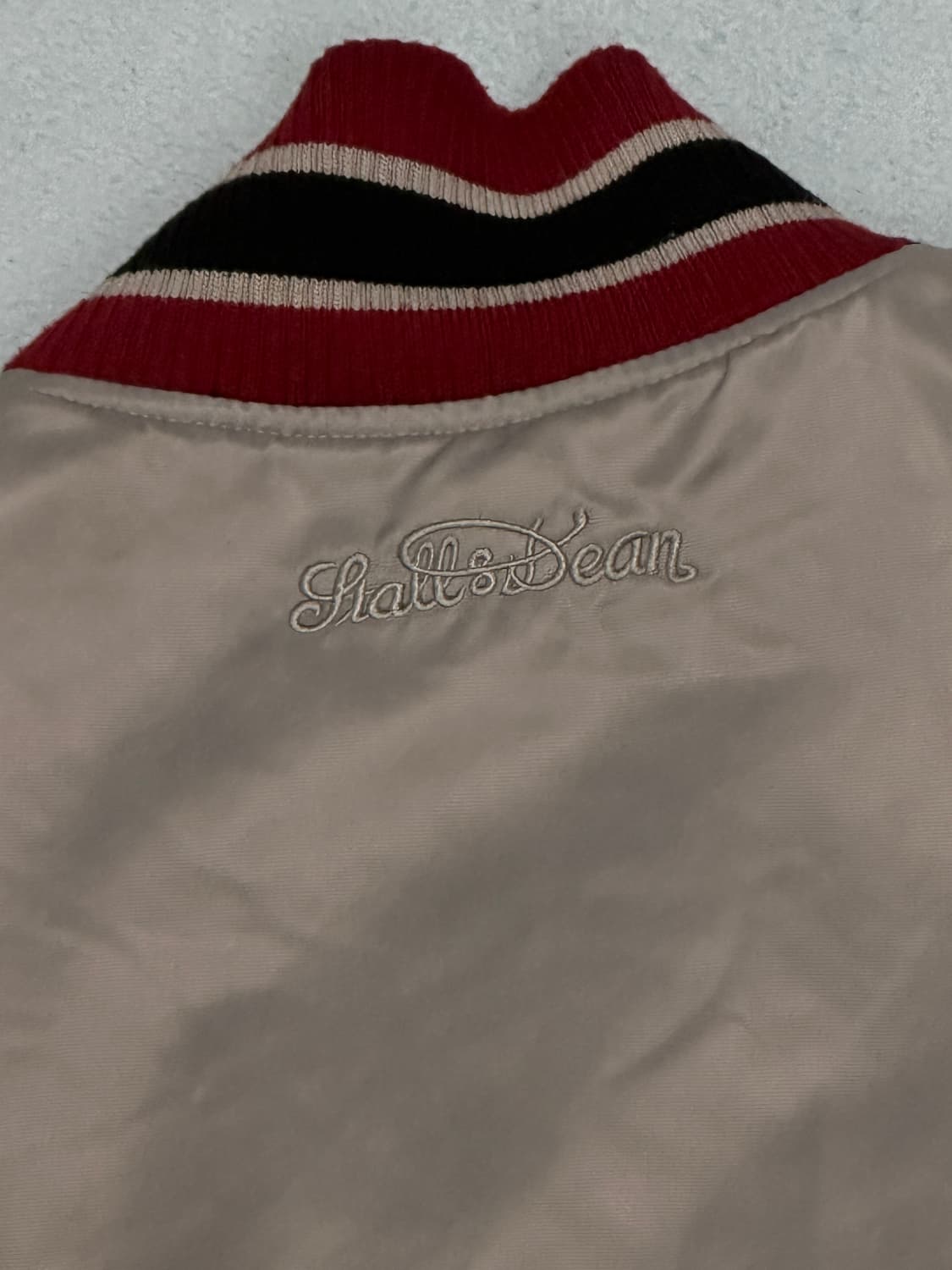 100 스톨앤딘 바시티 스카잔 봄버 자켓 판매합니다 상품이미지6