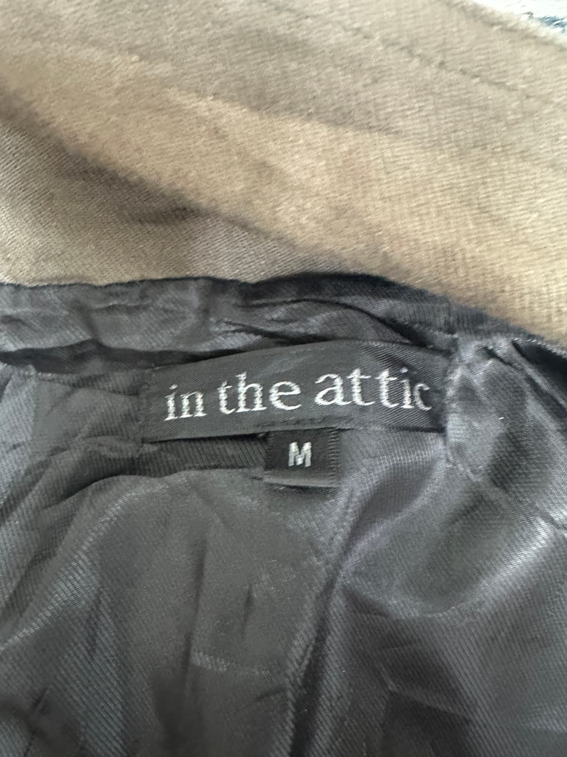 일본빈티지 큐빈티지 디테일 카키 야상자켓 그런지 와투케 오네갸루 상품이미지5