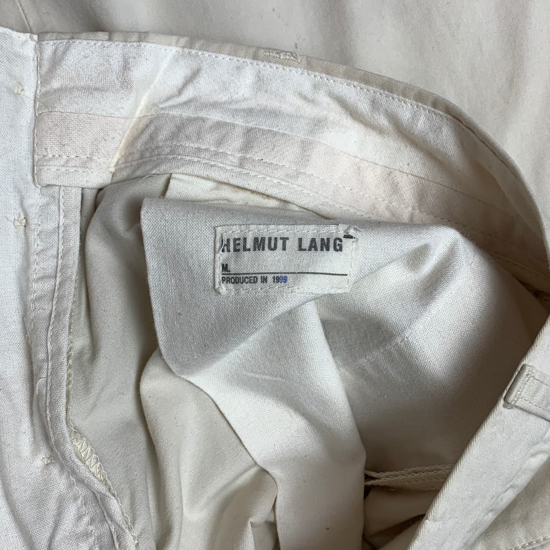 헬무트랭 1999 컬렉션 코튼 팬츠 데드스탁 상품이미지9