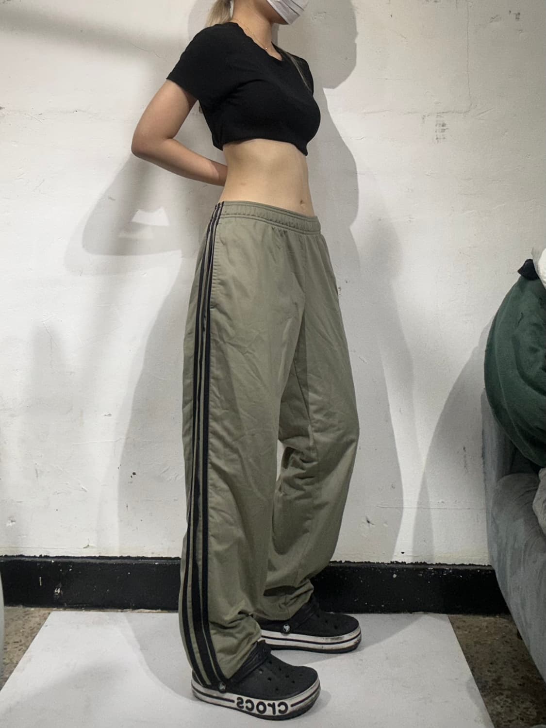 아디다스 연카키 블랙 삼선 트레이닝 팬츠 L 상품이미지1