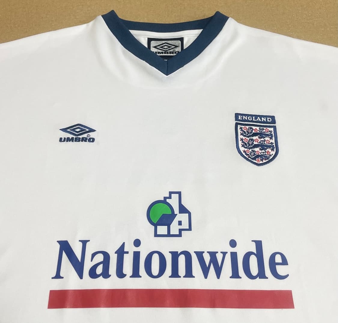 엄브로 잉글랜드 국대 00-01 트레이닝 셔츠 상품이미지6