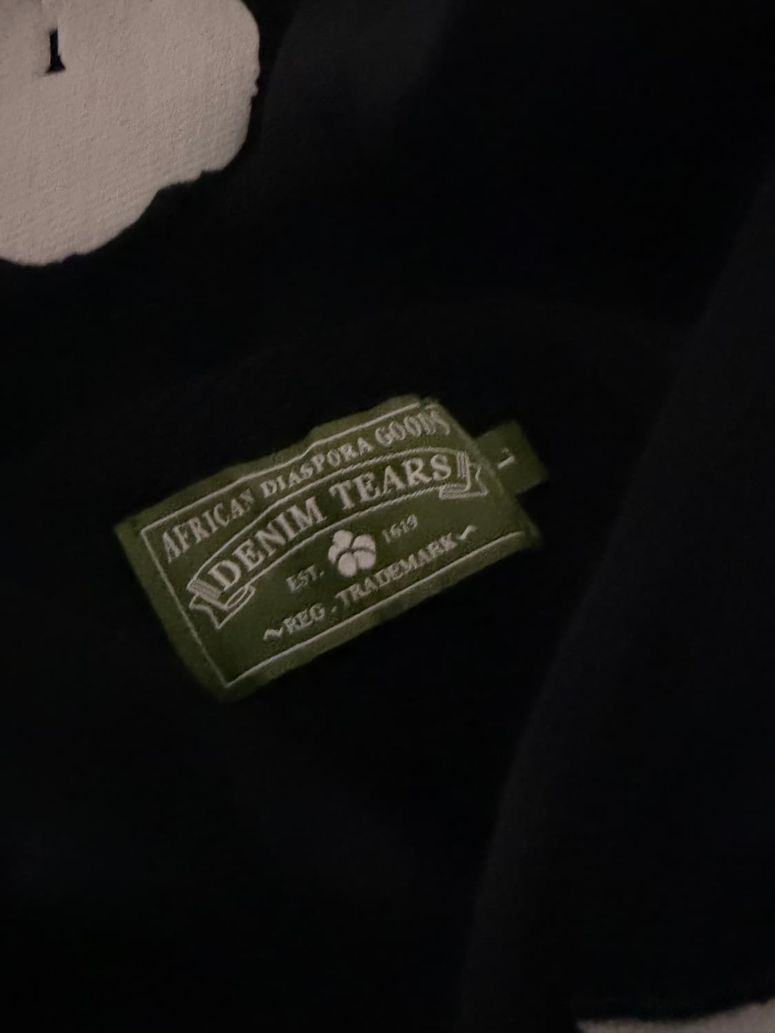 데님티어스 후드티 블랙 상품이미지2