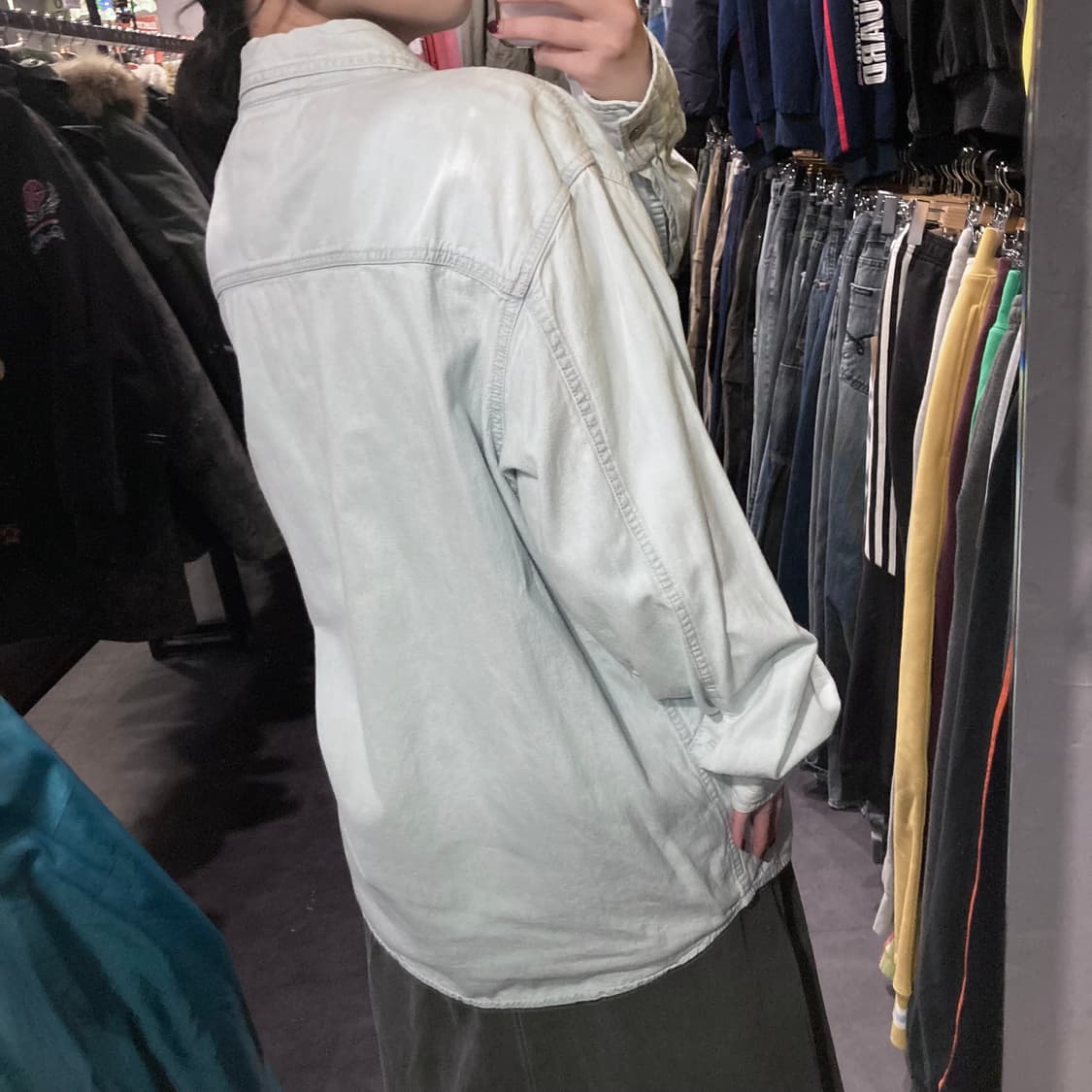 [IM] 리바이스 연청 데님 셔츠 상품이미지6