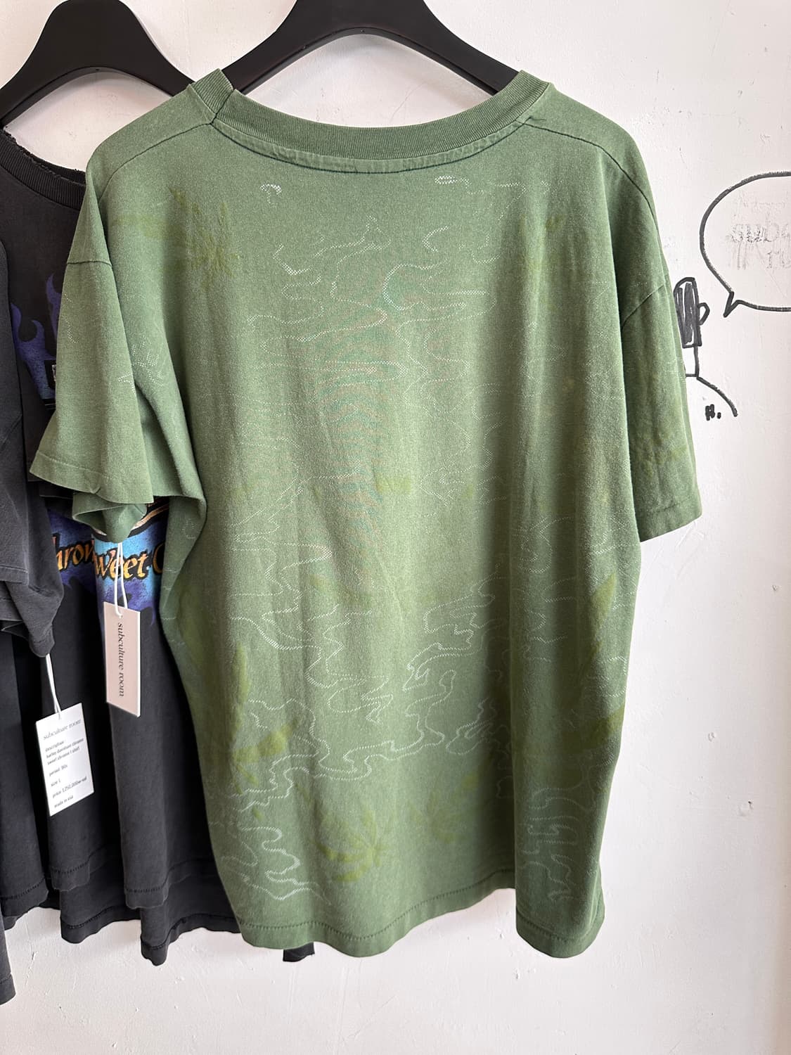 90s og weeded records tee 상품이미지2