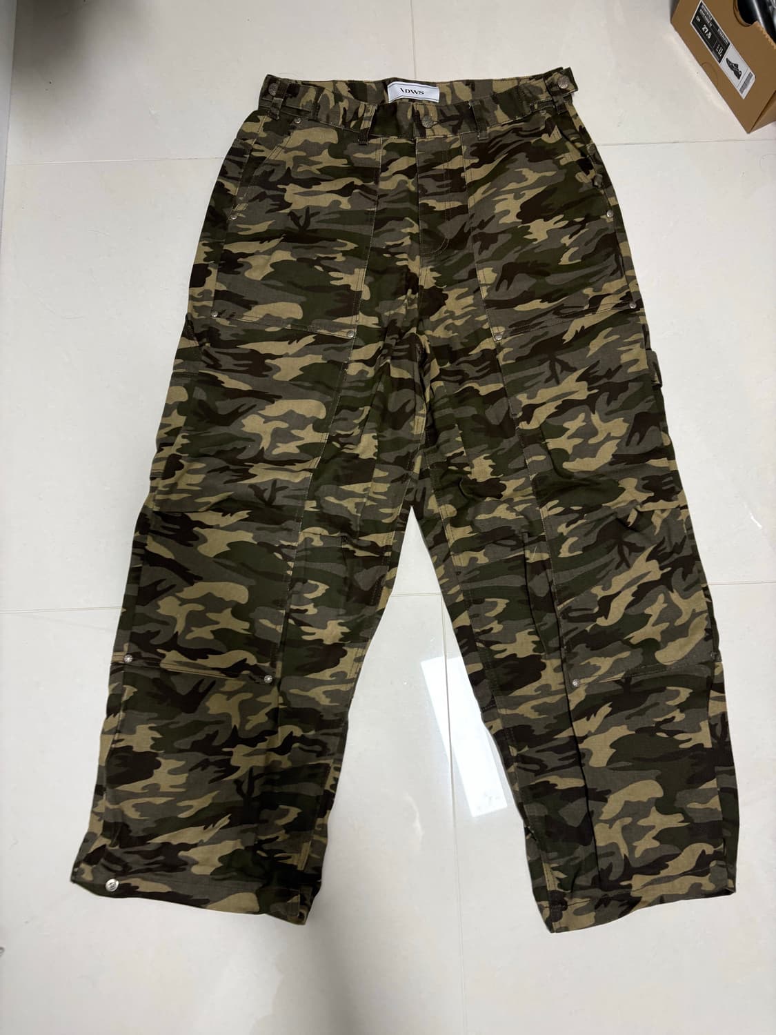 idws 카모 팬츠 L 상품이미지7