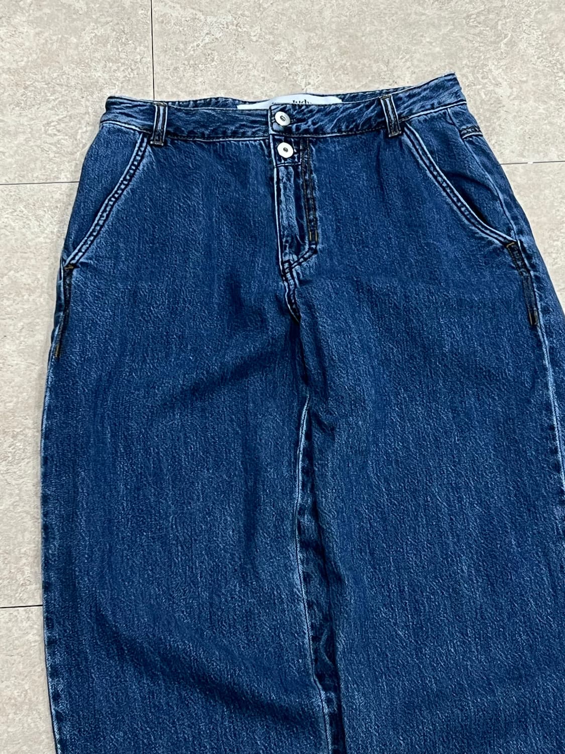 쥬시쥬디 중청 데님 팬츠 상품이미지3