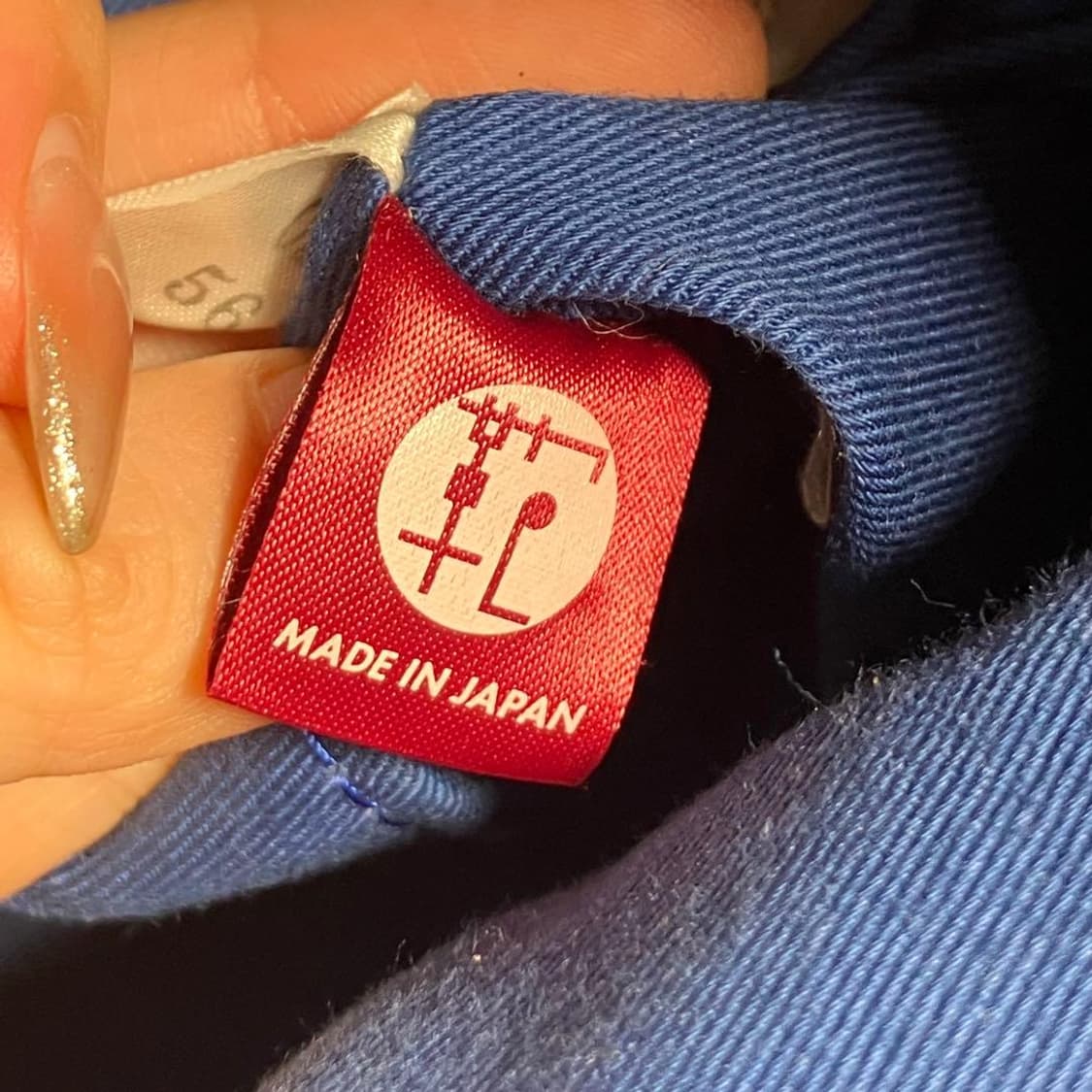 랑방 온 블루 소가죽 재팬 러거지 토트백 상품이미지7