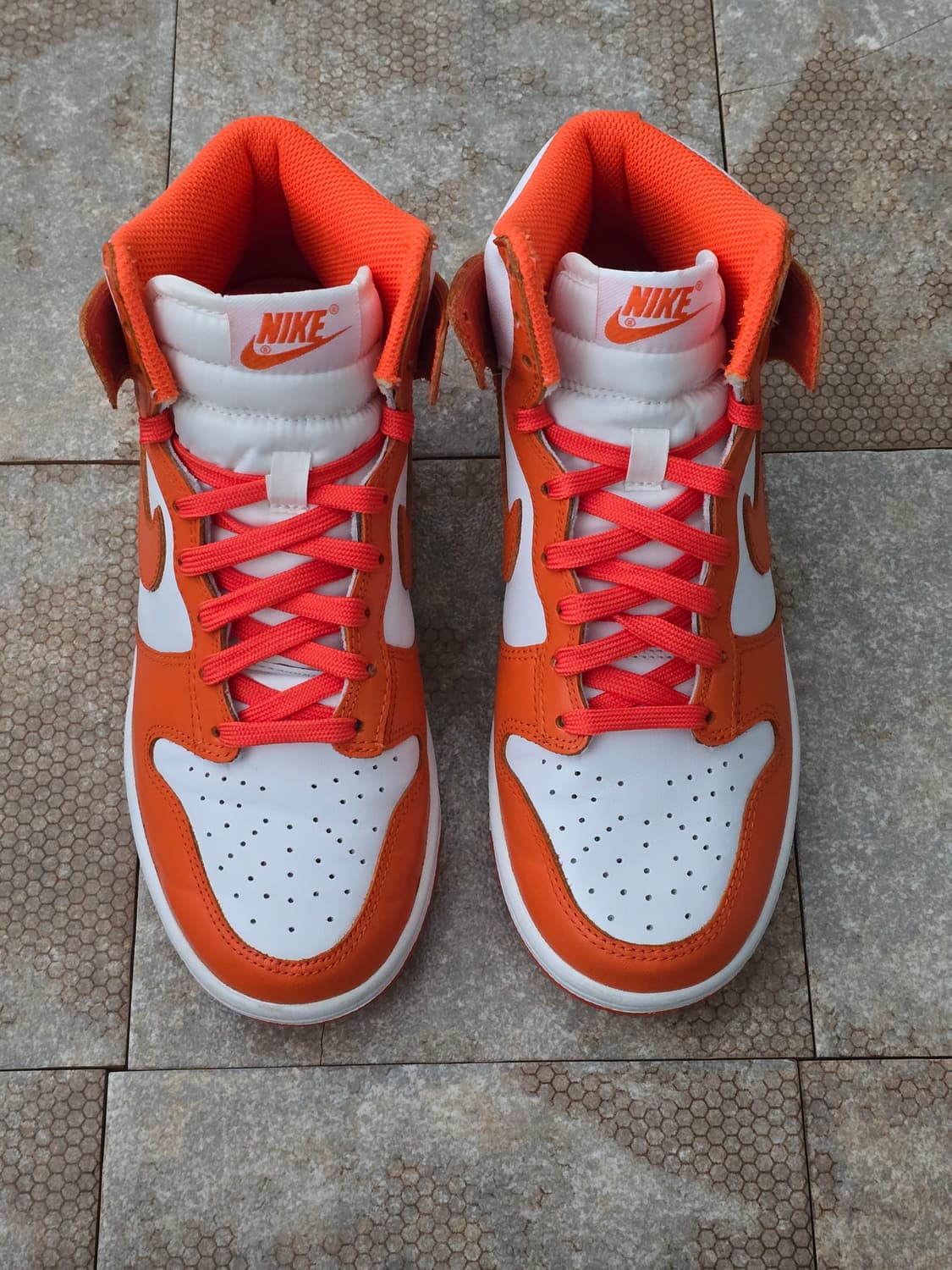 (230)나이키 덩크 하이 오렌지 블레이즈 상품이미지2