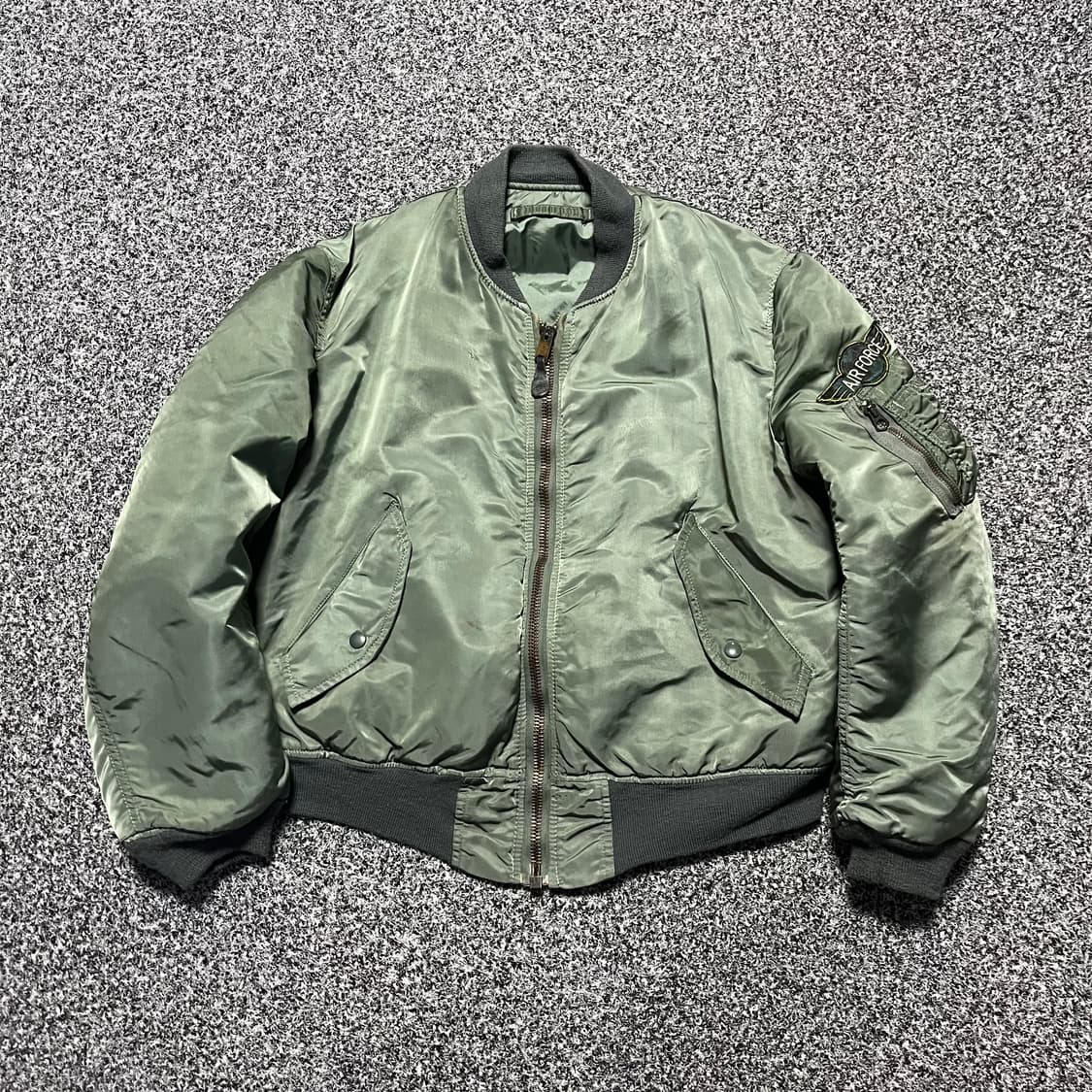 1984s vintage 알파인더스트리 ma-1 오리지널 자켓 상품이미지1