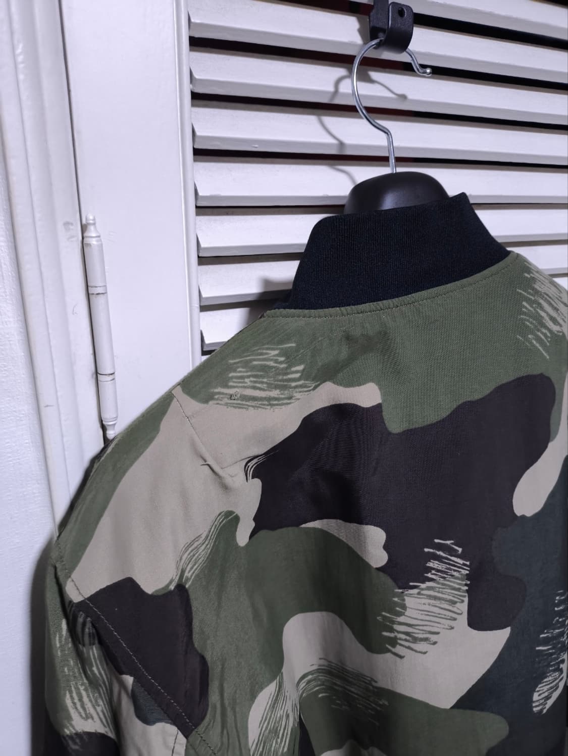 오버핏M 퀵실버 카모플라쥬 봄버자켓 상품이미지8