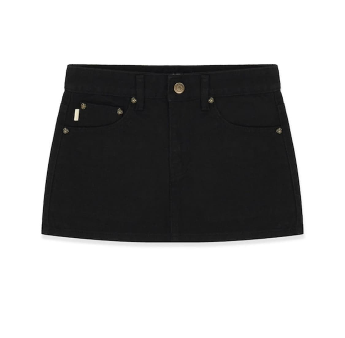 [M] 글로니 99 LOW-RISE MINI SKIRT (BLACK) 상품이미지1