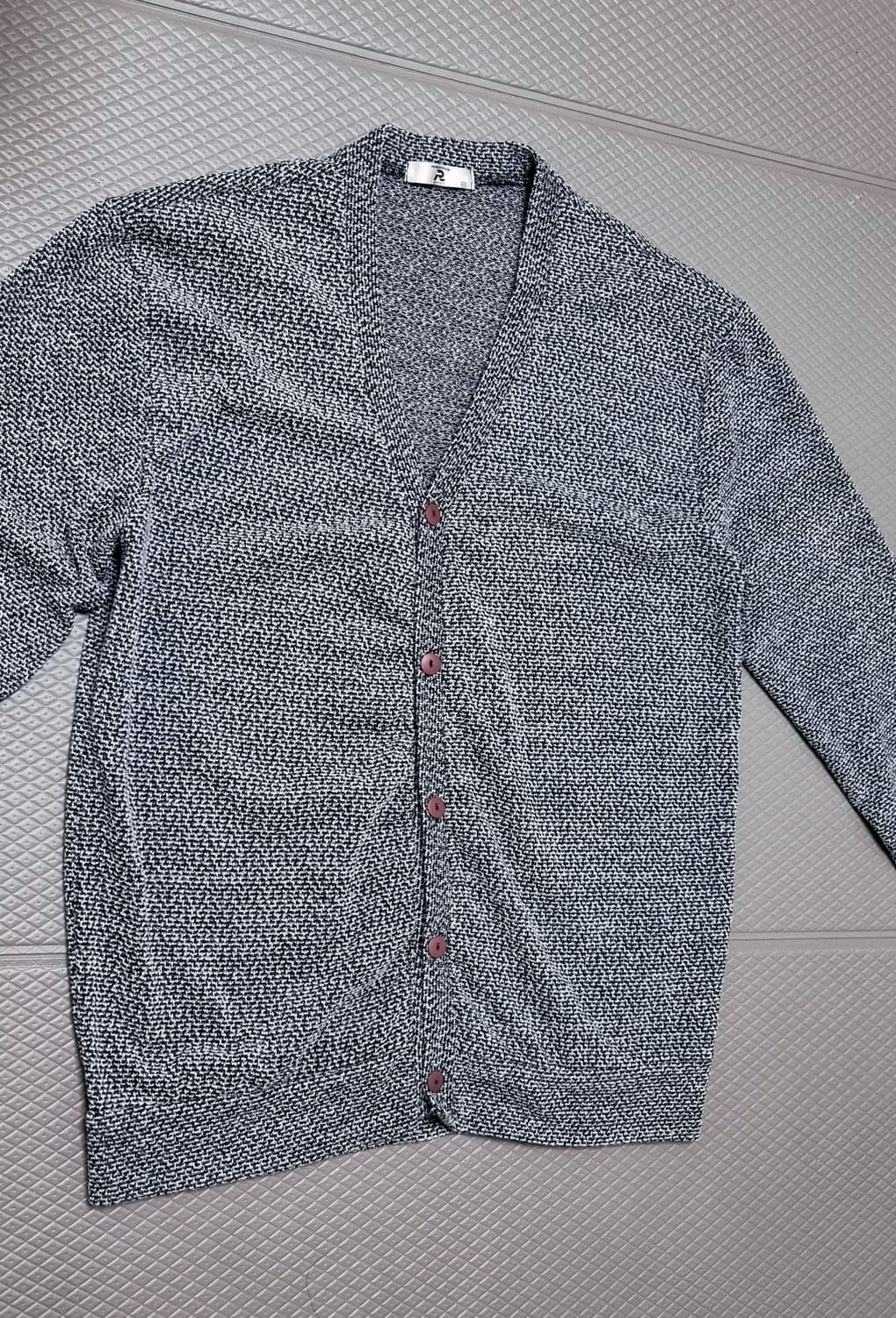 브이넥 니트 가디건 상품이미지2