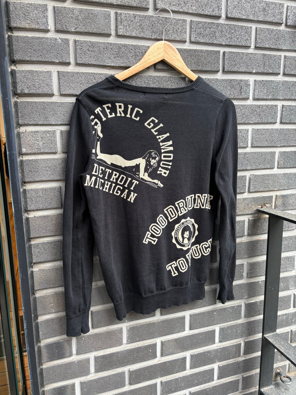 히스테릭글래머 히스걸 블랙 가디건 상품이미지9