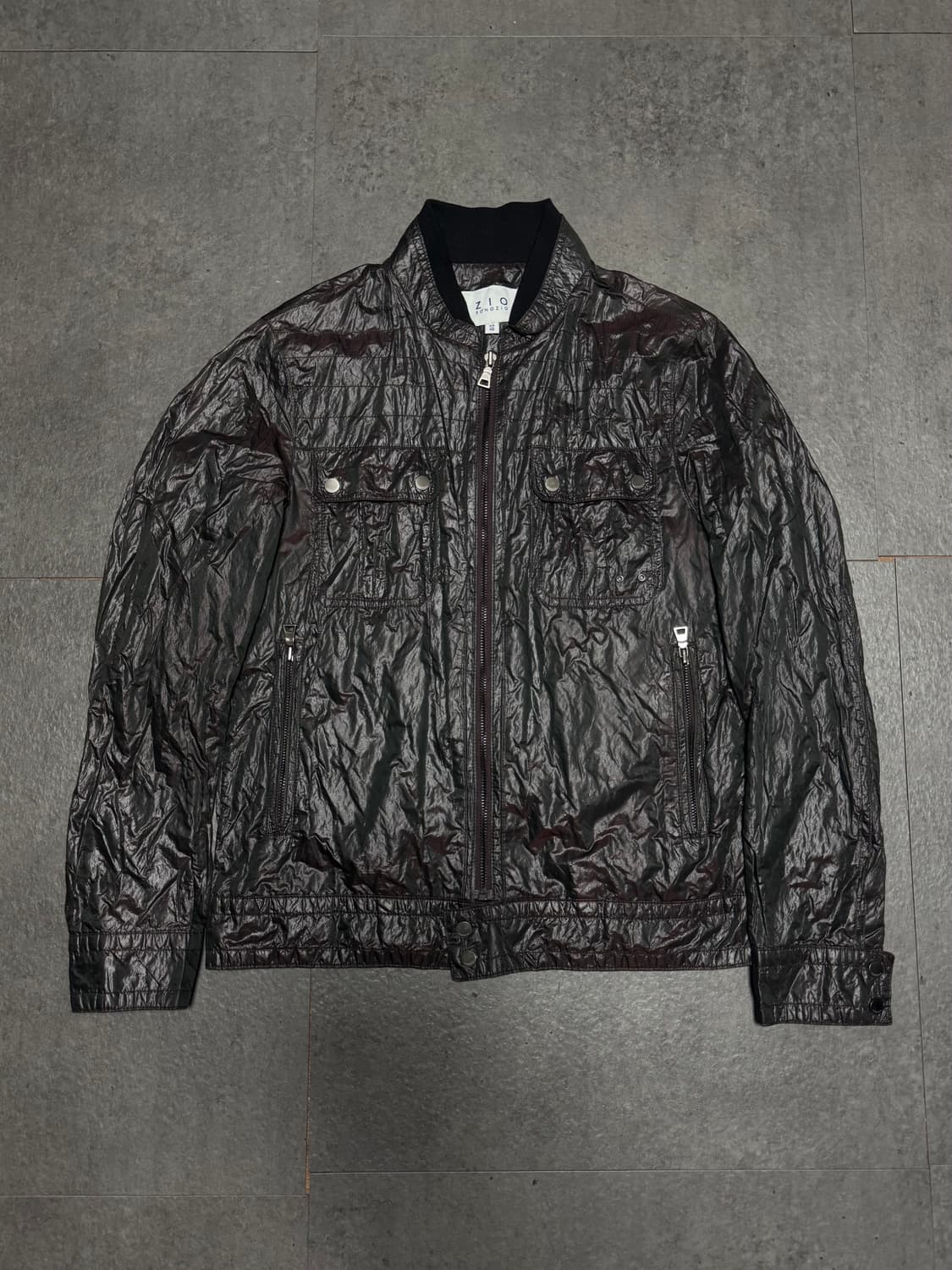 지오송지오(ZIOSONGZIO) 나일론 크링클 자켓 상품이미지1