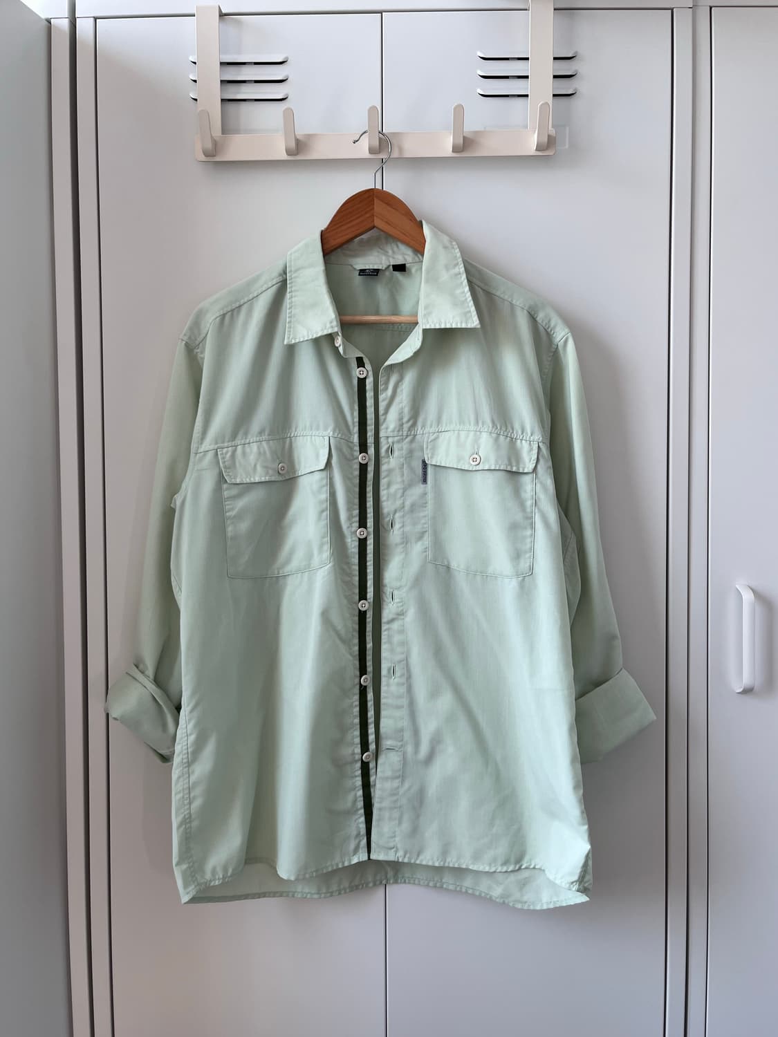 Montbell 몽벨 민트 오버핏 셔츠 남방 상품이미지3