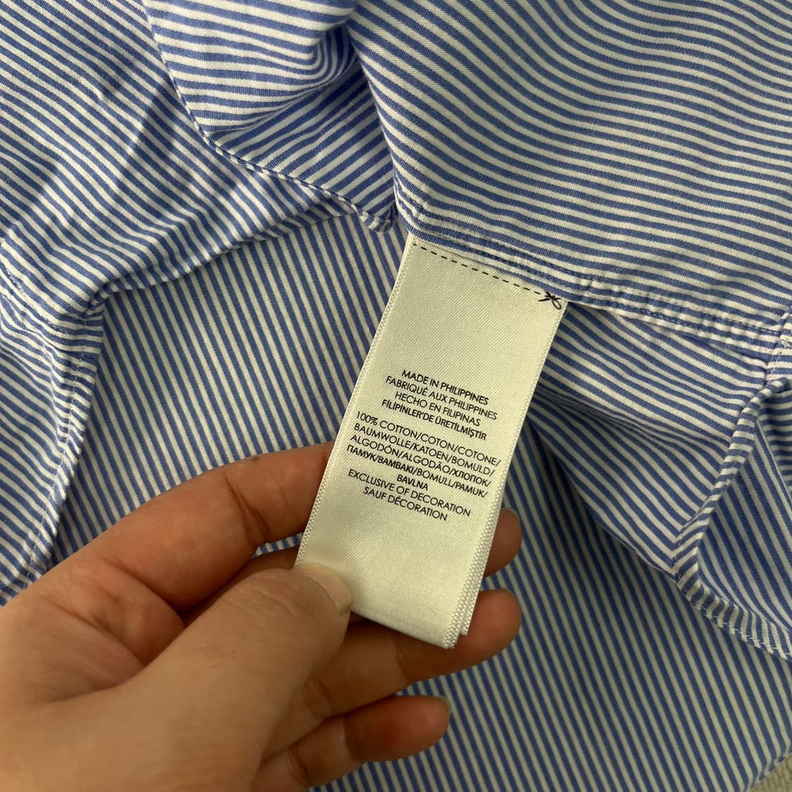 100 폴로랄프로렌 스트라이프 셔츠 상품이미지6