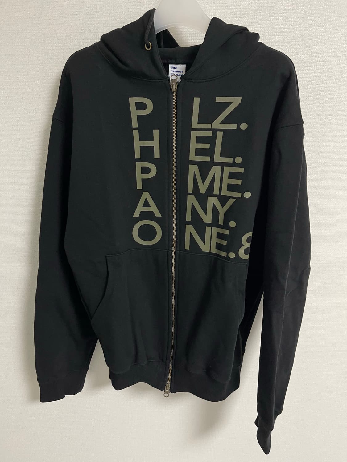 더콜디스트모먼트 후드 집업 상품이미지4