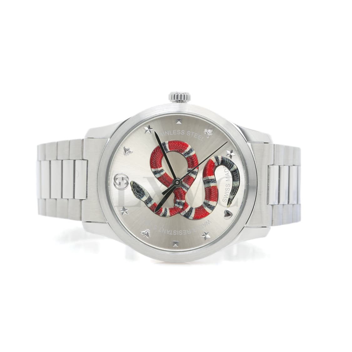 구찌 스네이크 워치 백화점 보증서 뱀시계 YA1264076 상품이미지1