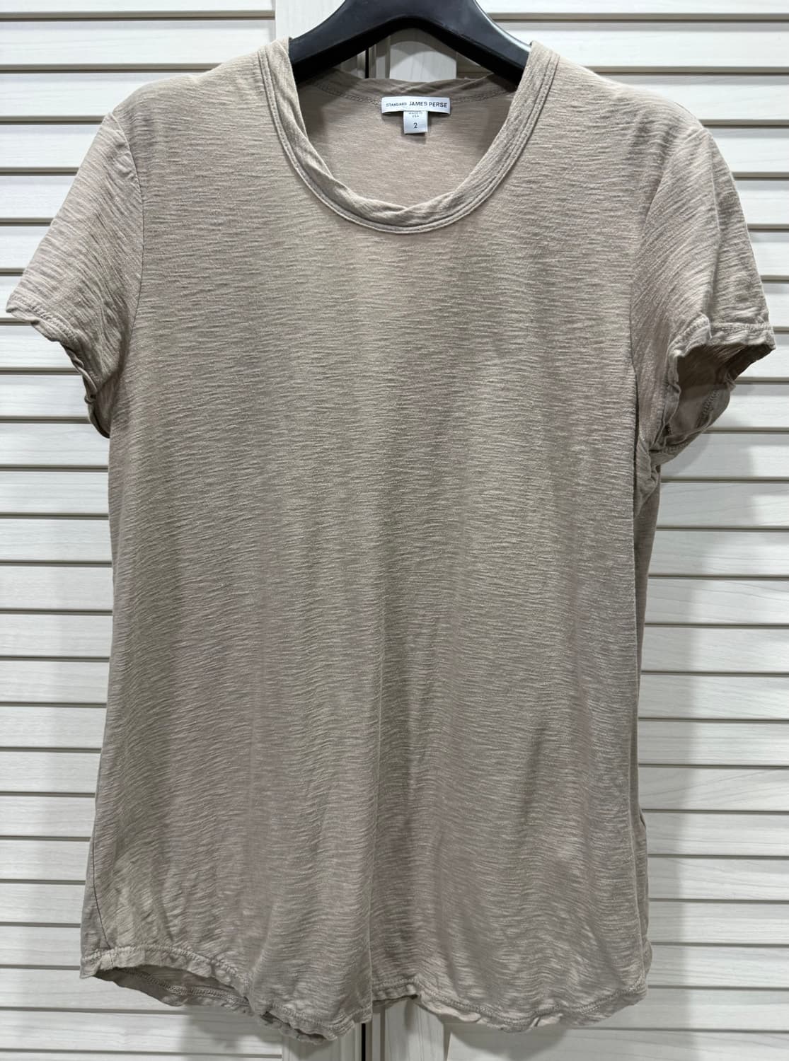 제임스펄스 여성 라운드 반팔티 상품이미지1