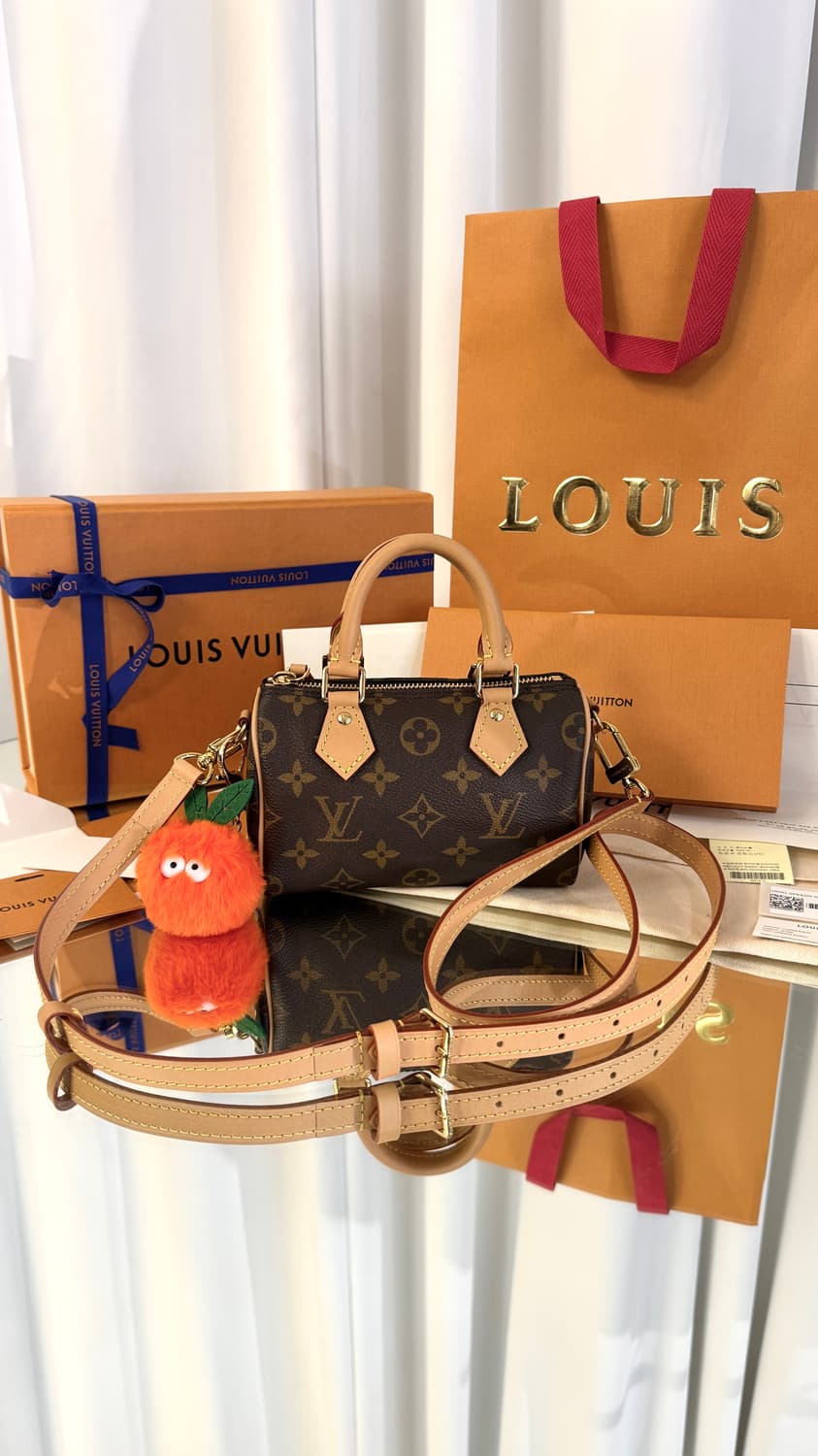 [새상품급/풀구성] 루이비통 나노 스피디 모노그램 상품이미지1