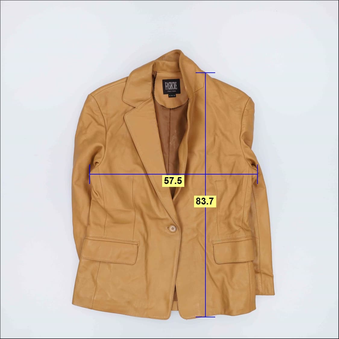 [91] FASHCRE 여성 빈티지 레더 양가죽 자켓 0112J 상품이미지7