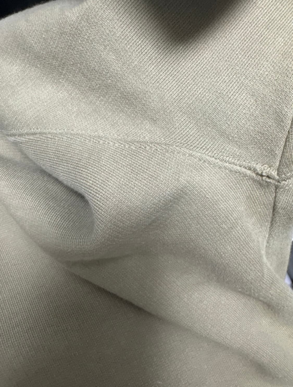 아미 맨투맨 올리브그린 xl 상품이미지6