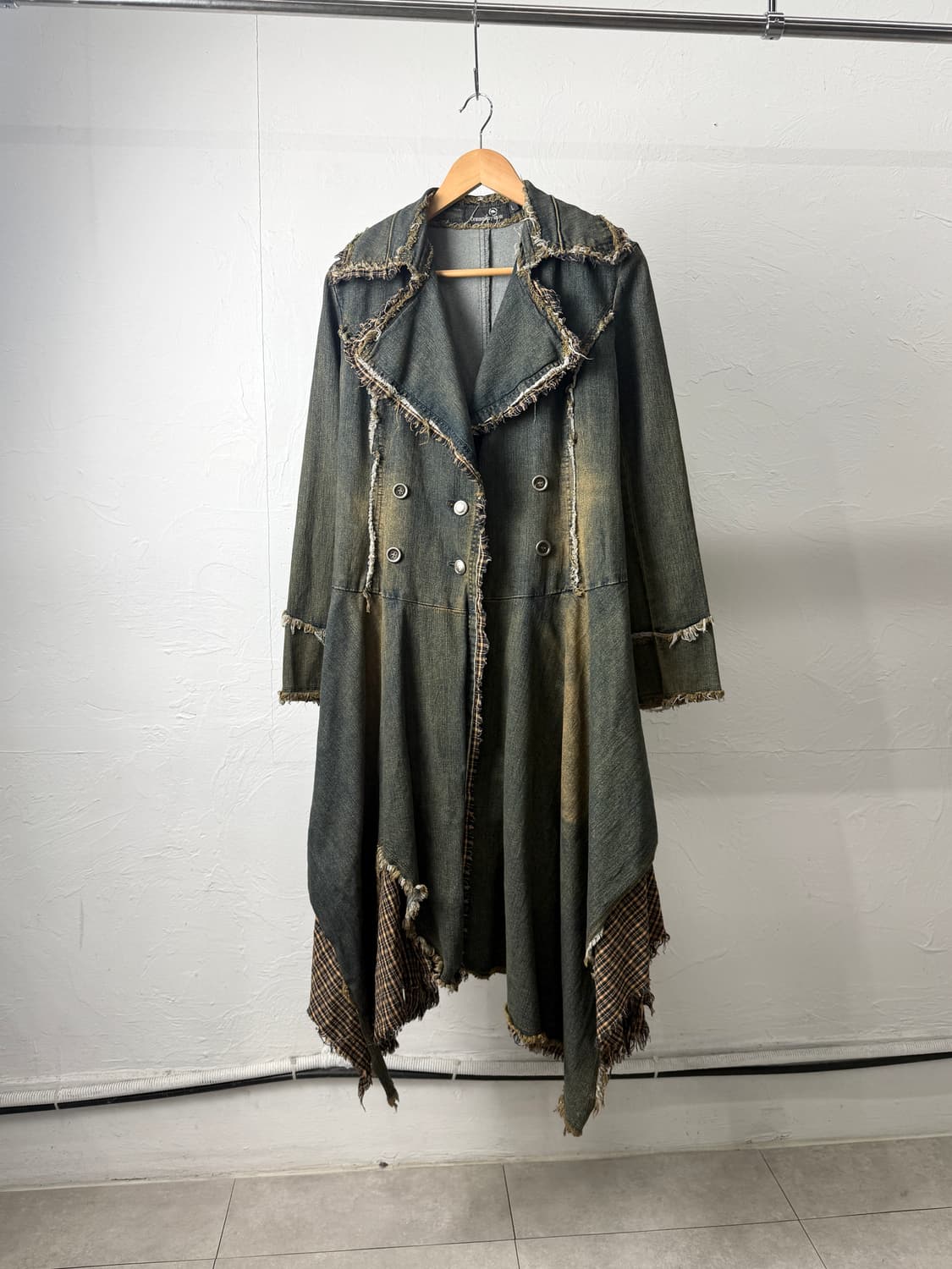 Dreamkey 컷오프 데님 코트 상품이미지1