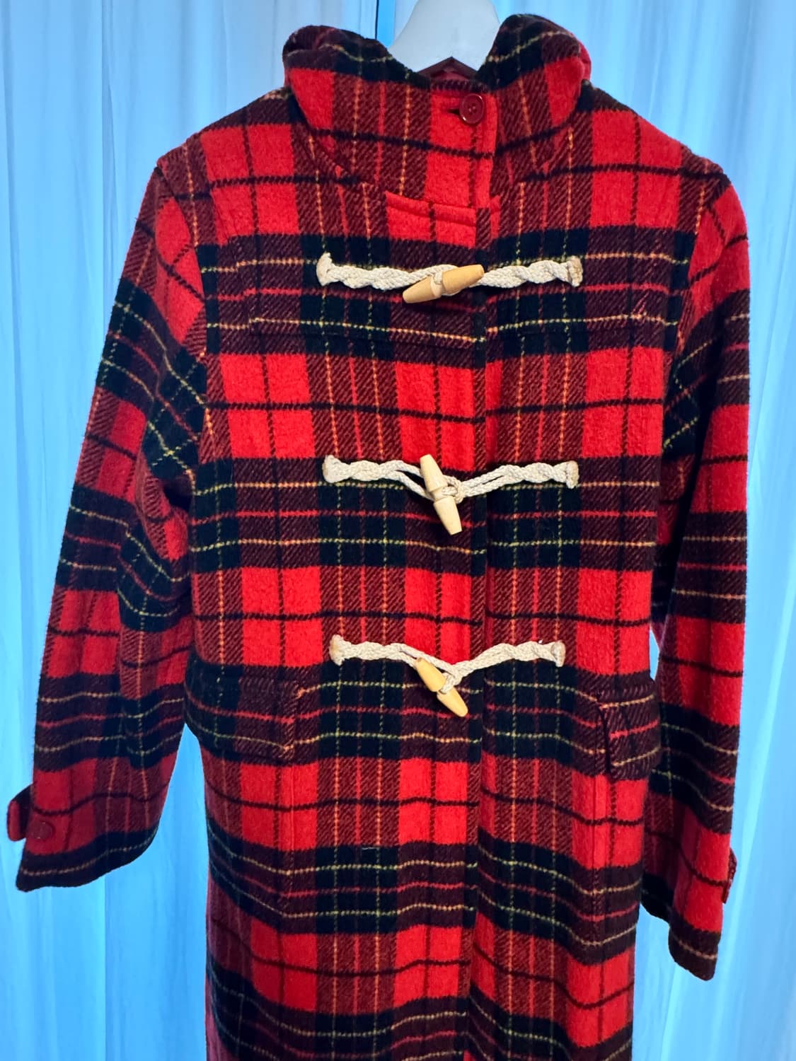 타탄 더플코트 상품이미지2