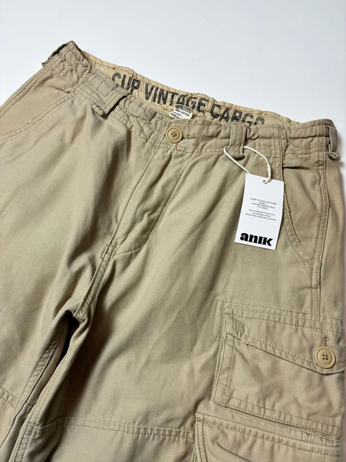 Selected 00's 헤비 코튼 카고 반바지 PN9069 상품이미지2