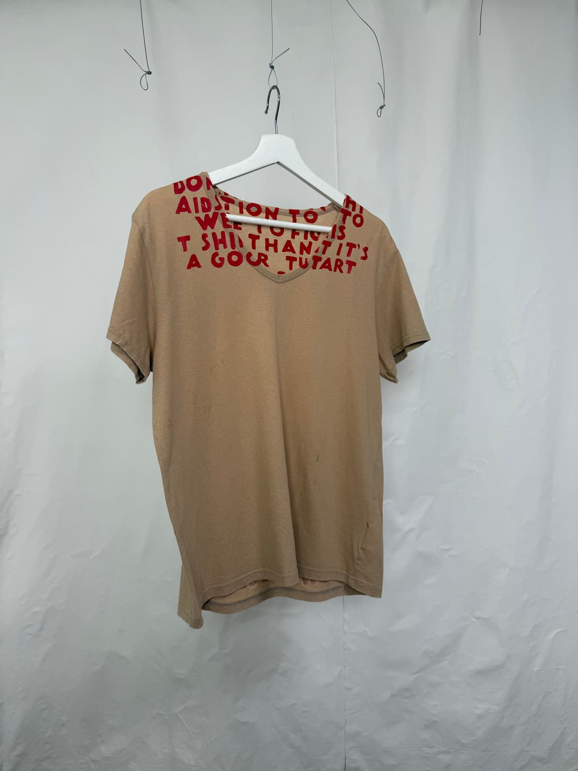 Maison margiela 'AIDs' T-shirt m사이즈 상품이미지2