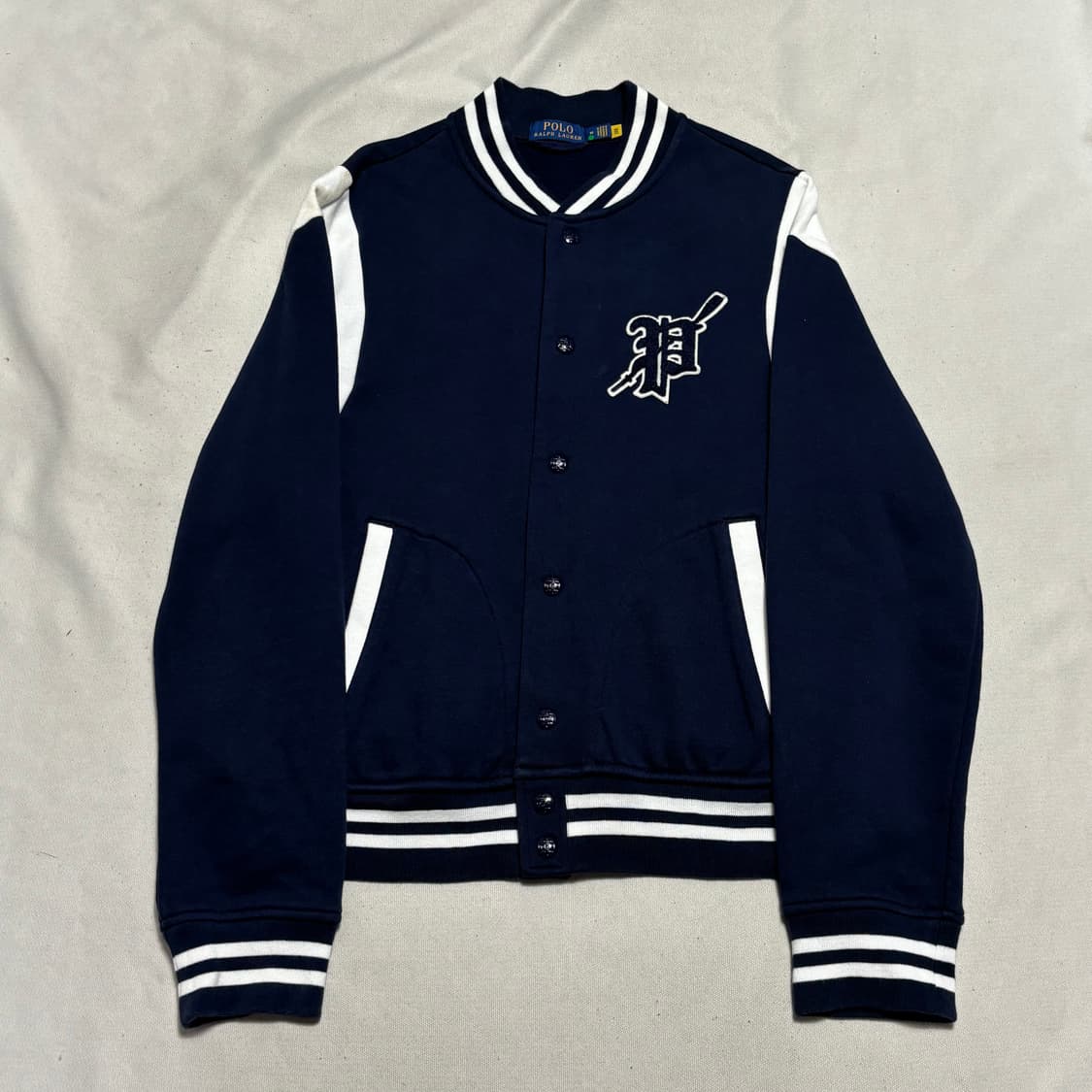 M 폴로랄프로렌 플리스 베이스볼 자켓 상품이미지2