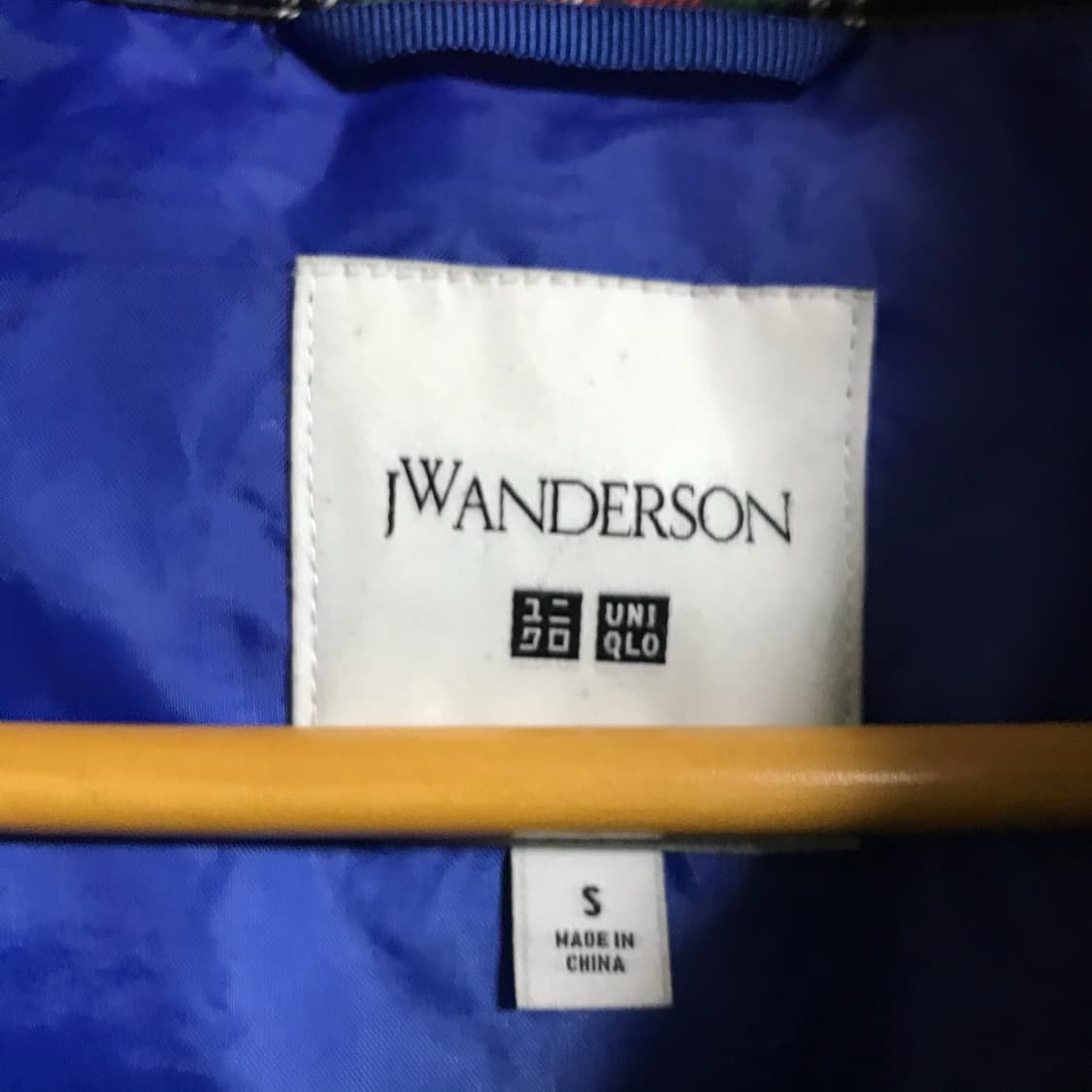 유니클로 JW 앤더슨 일본 발매 체크 자켓 상품이미지3