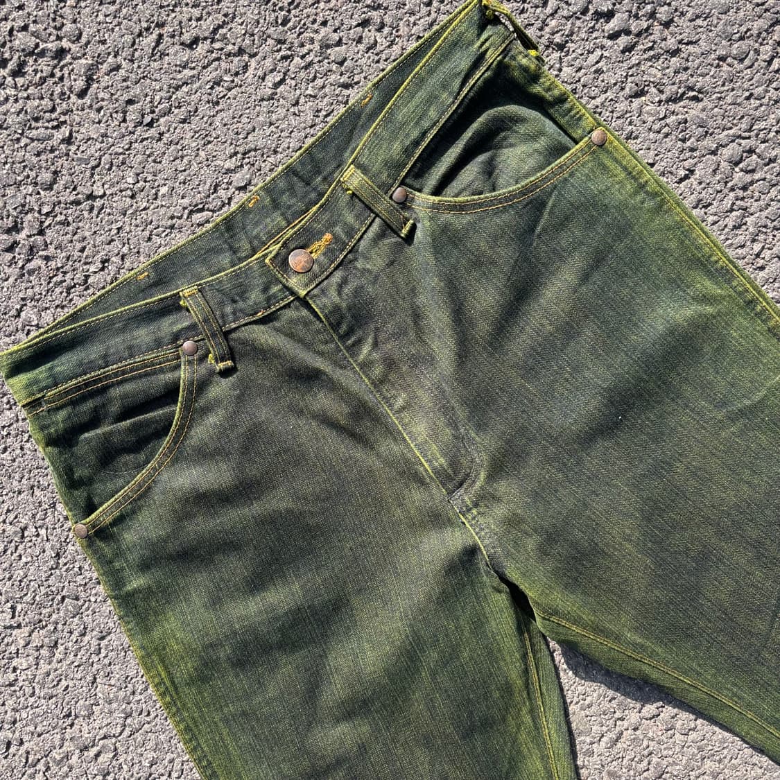 일본 랭글러 부츠컷 데님 팬츠 상품이미지7