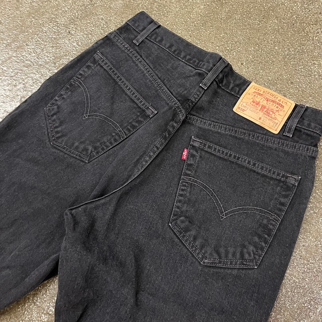 00s Levis550 블랙진 (31“) 상품이미지3