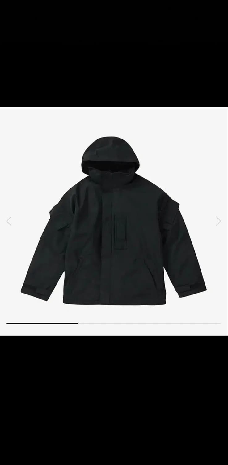 슈프림 투인원 고어텍스 폴라텍 라이너 자켓 블랙 XL 상품이미지1