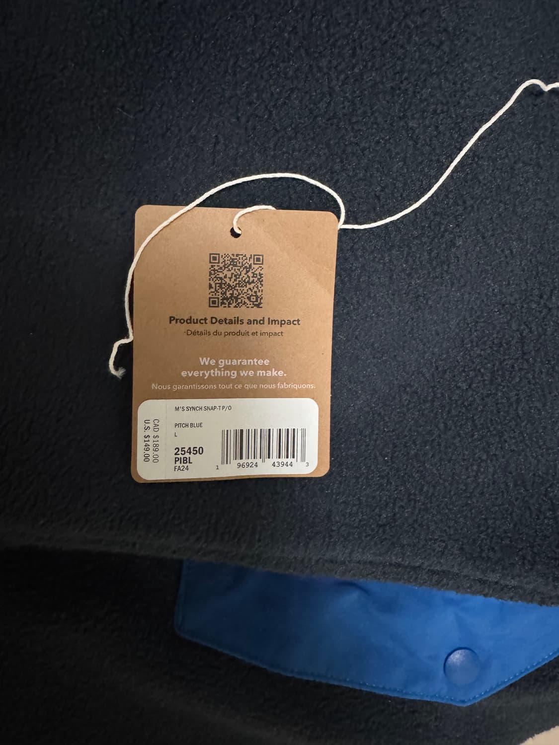 신칠라 피치 블루 L 택 보유 상품이미지3