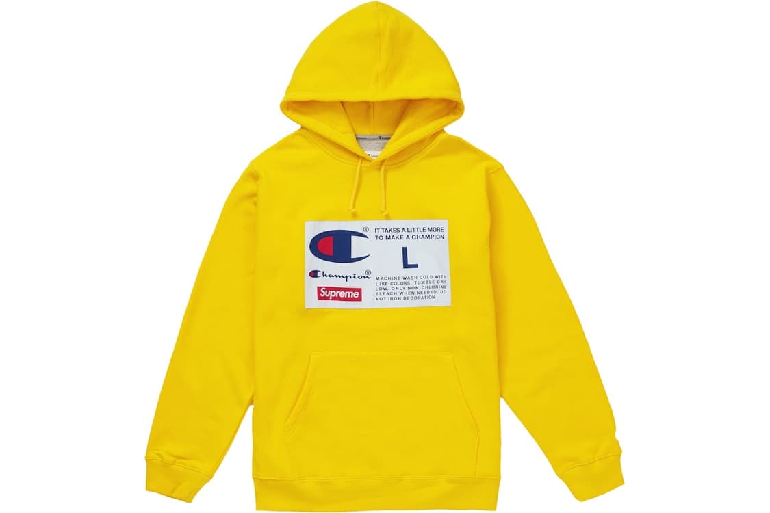 Supreme / Champion® Label Hooded 후드 (L) 상품이미지1