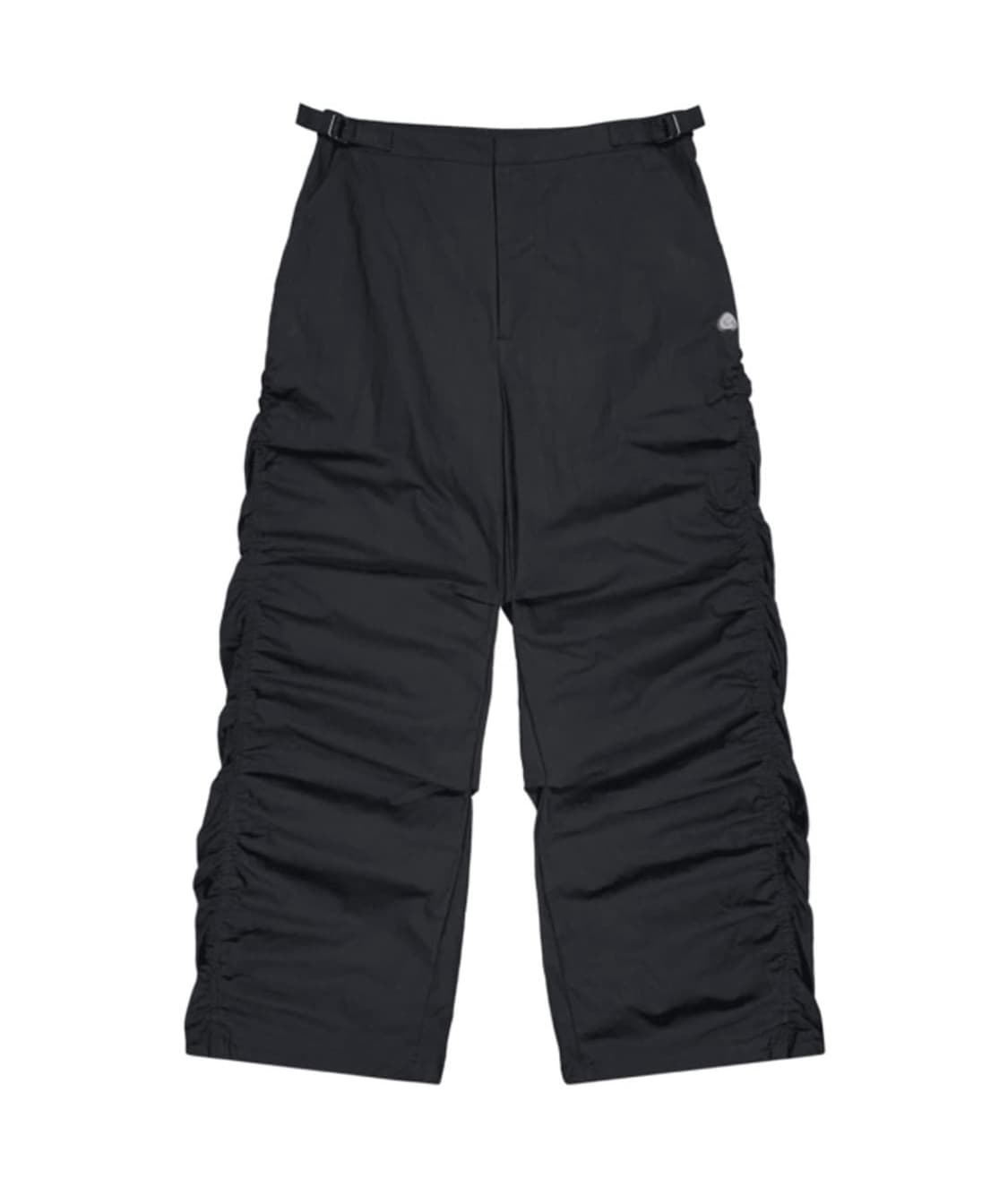 [0] 코이세이오 퍼커링 팬츠 - 블랙 상품이미지1