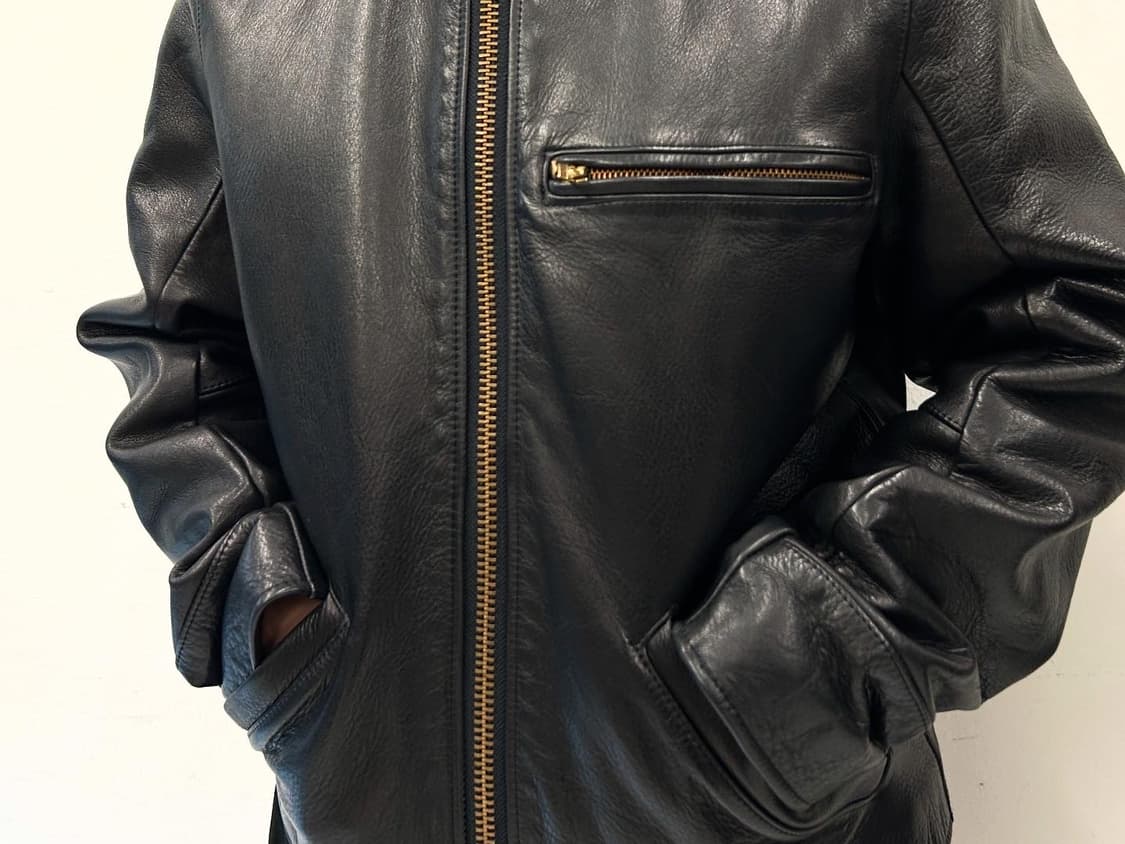 90s Freedom Leather Company by Cozy 레더자켓 상품이미지3