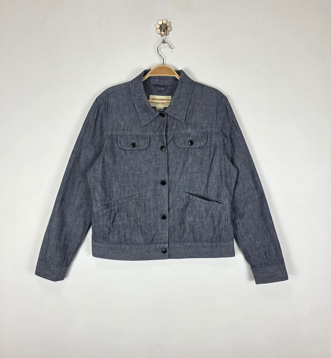 Eddie Bauer 인디고블루 셔츠형 자켓 상품이미지1