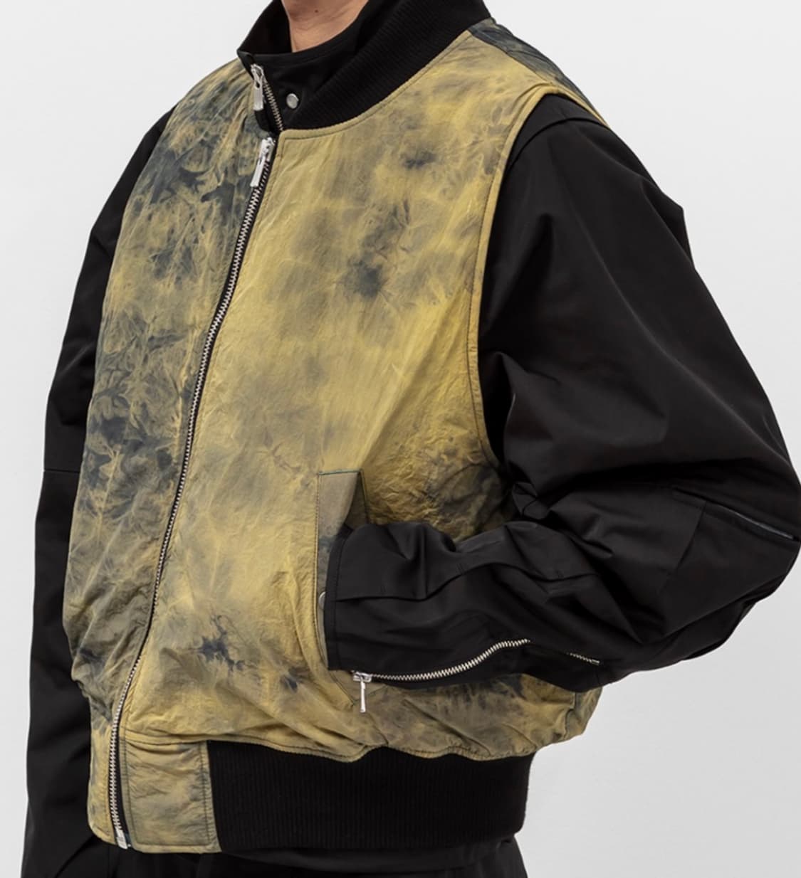 fffpostalservice 다잉 패딩 베스트 판매 포스탈서비스 상품이미지2